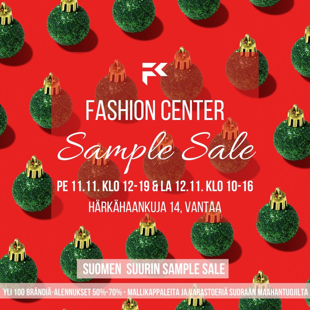 Sample Sale . - Fashion Center